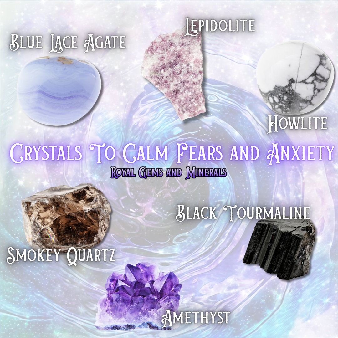 Finding Calm: My Journey with Fear, Anxiety, and the Healing Support of Crystals