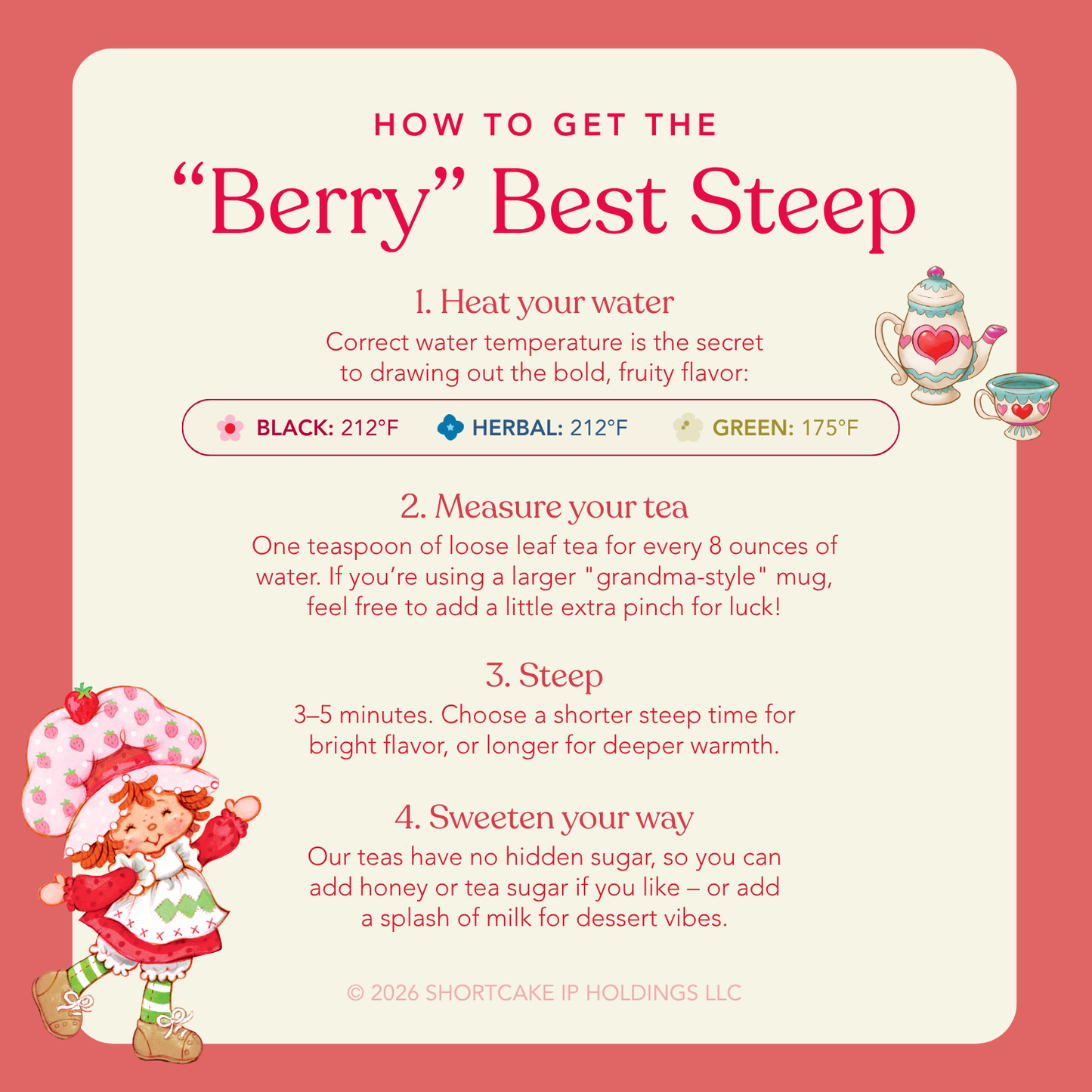 Strawberry Shortcake™ Black Tea