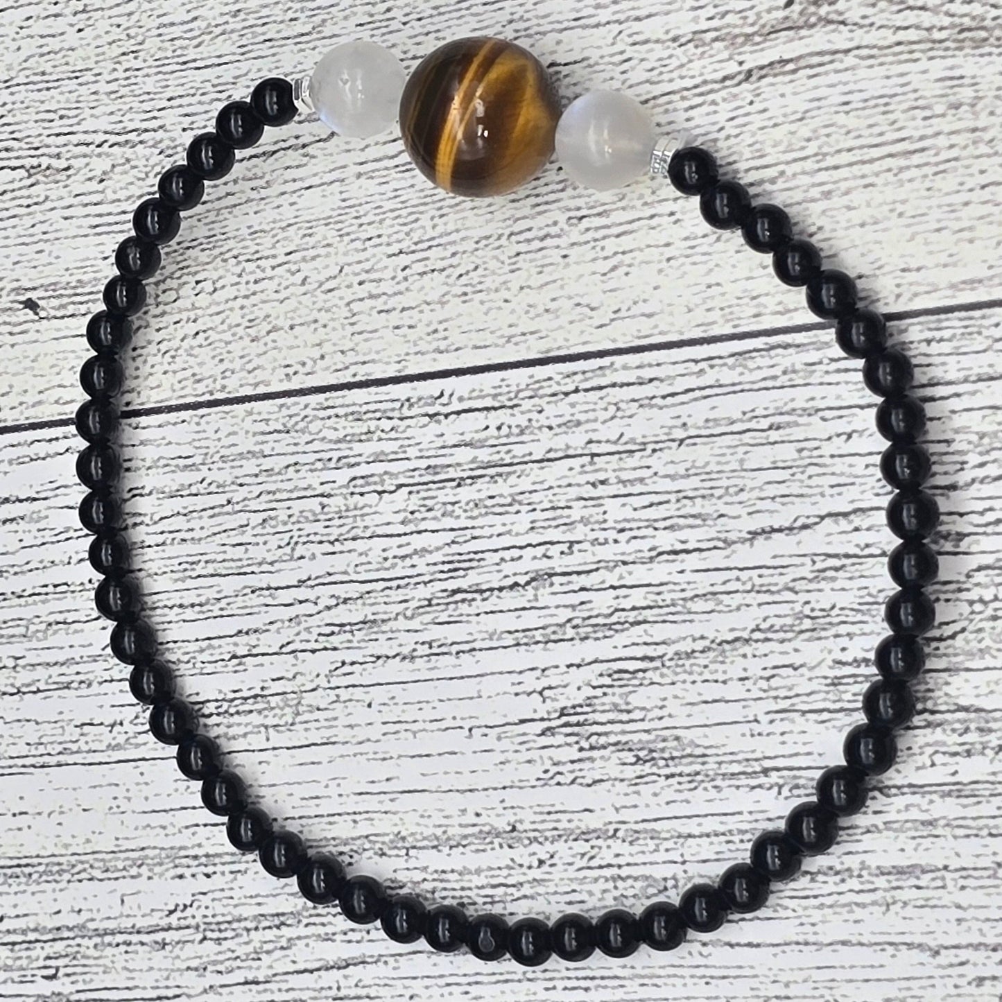 His And Hers Royal Intention Gemstone Stretchy Bracelet Set