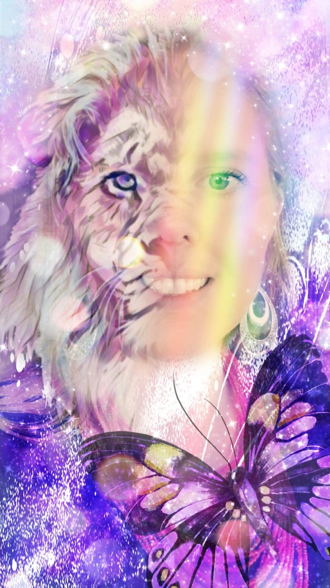 Digital Spirit Portrait By Stacy Royal