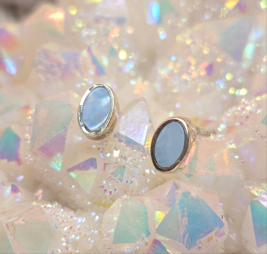 Australian Boulder Opal Post Earrings
