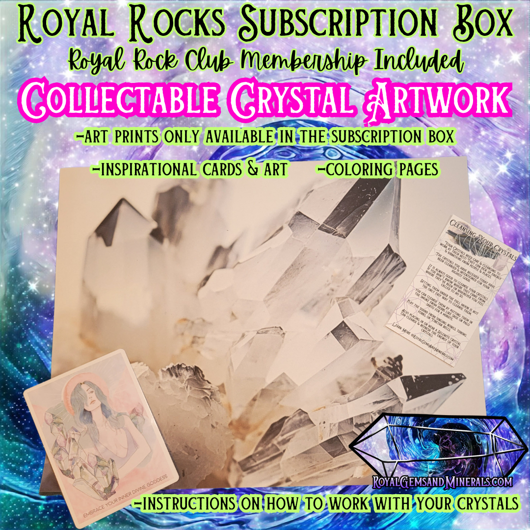 Royal Rocks Subscription Box - Monthly Self Love that Rocks!