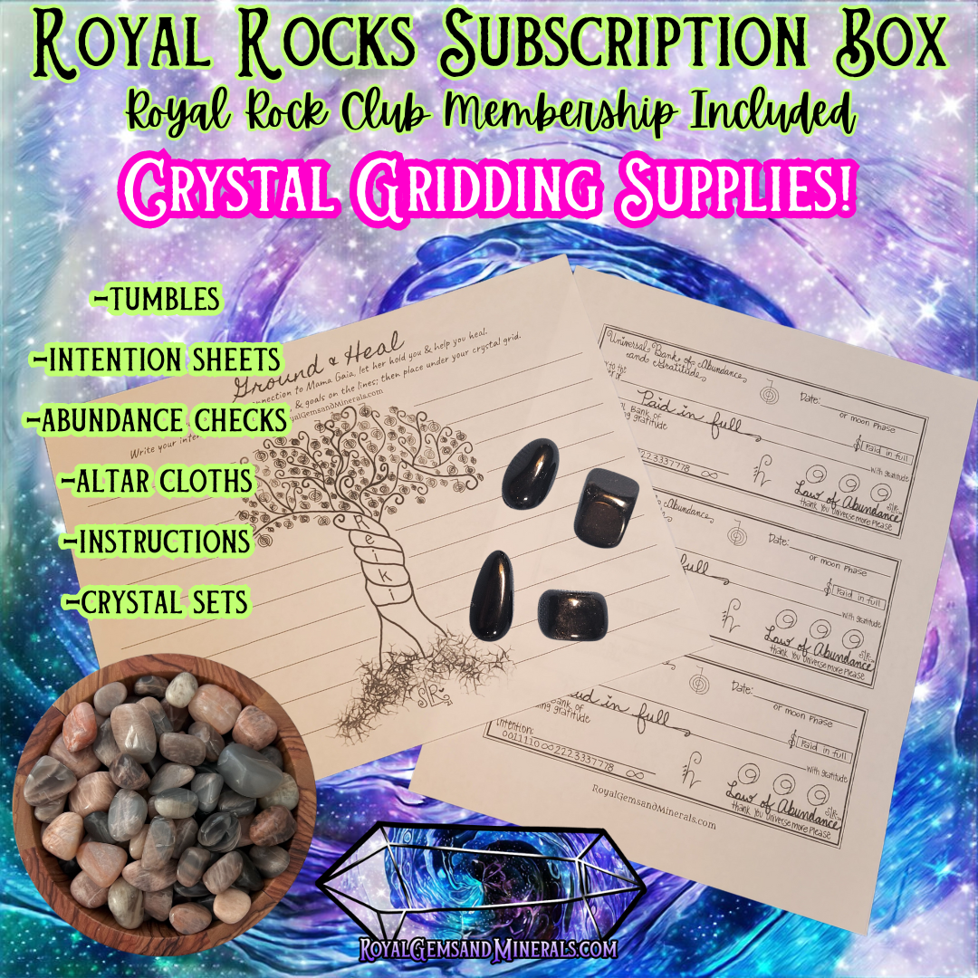 Royal Rocks Subscription Box - Monthly Self Love that Rocks!