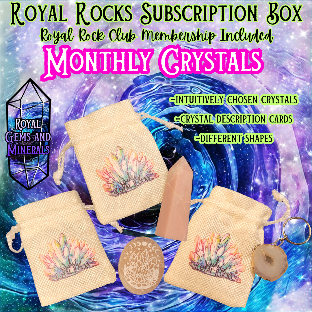 Royal Rocks Subscription Box - Monthly Self Love that Rocks!