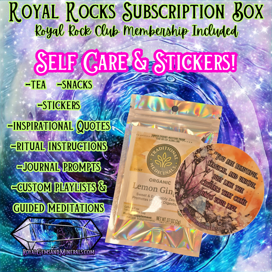 Royal Rocks Subscription Box - Monthly Self Love that Rocks!