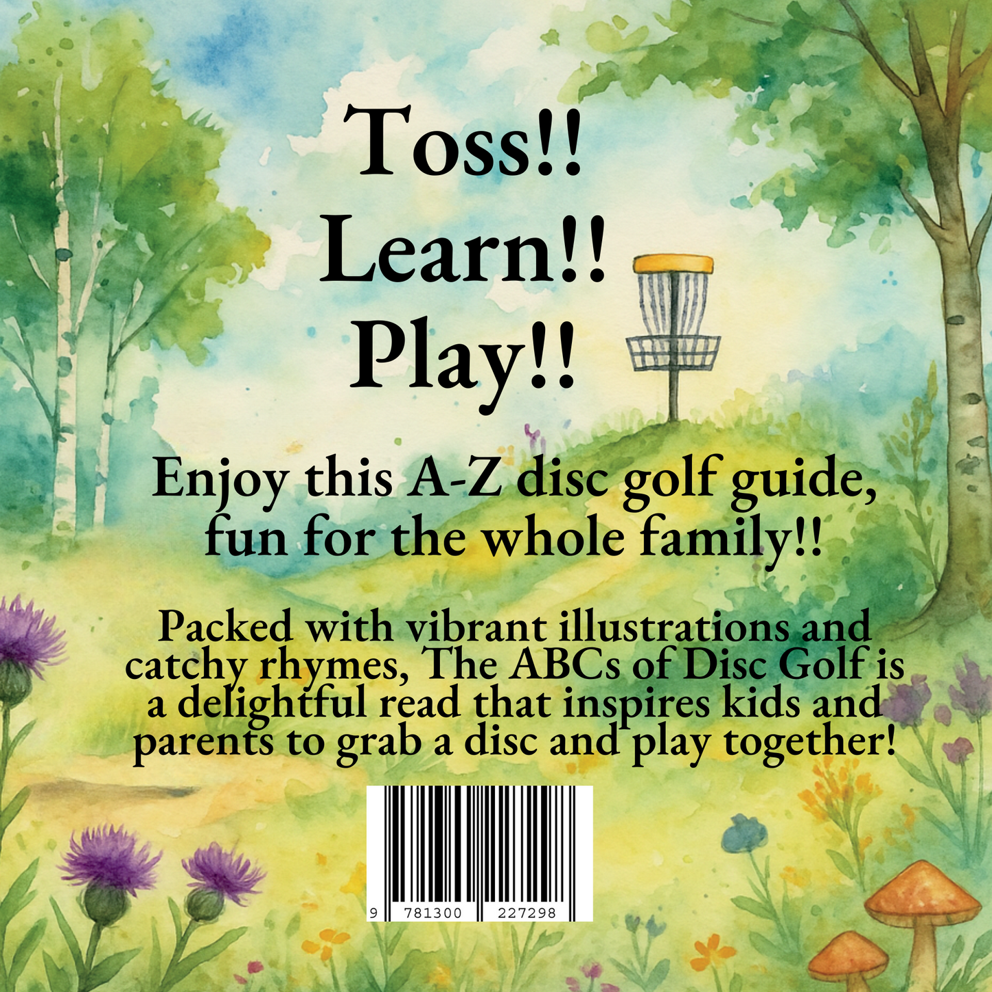 ABC's of Disc Golf - Stacy's First Published Book