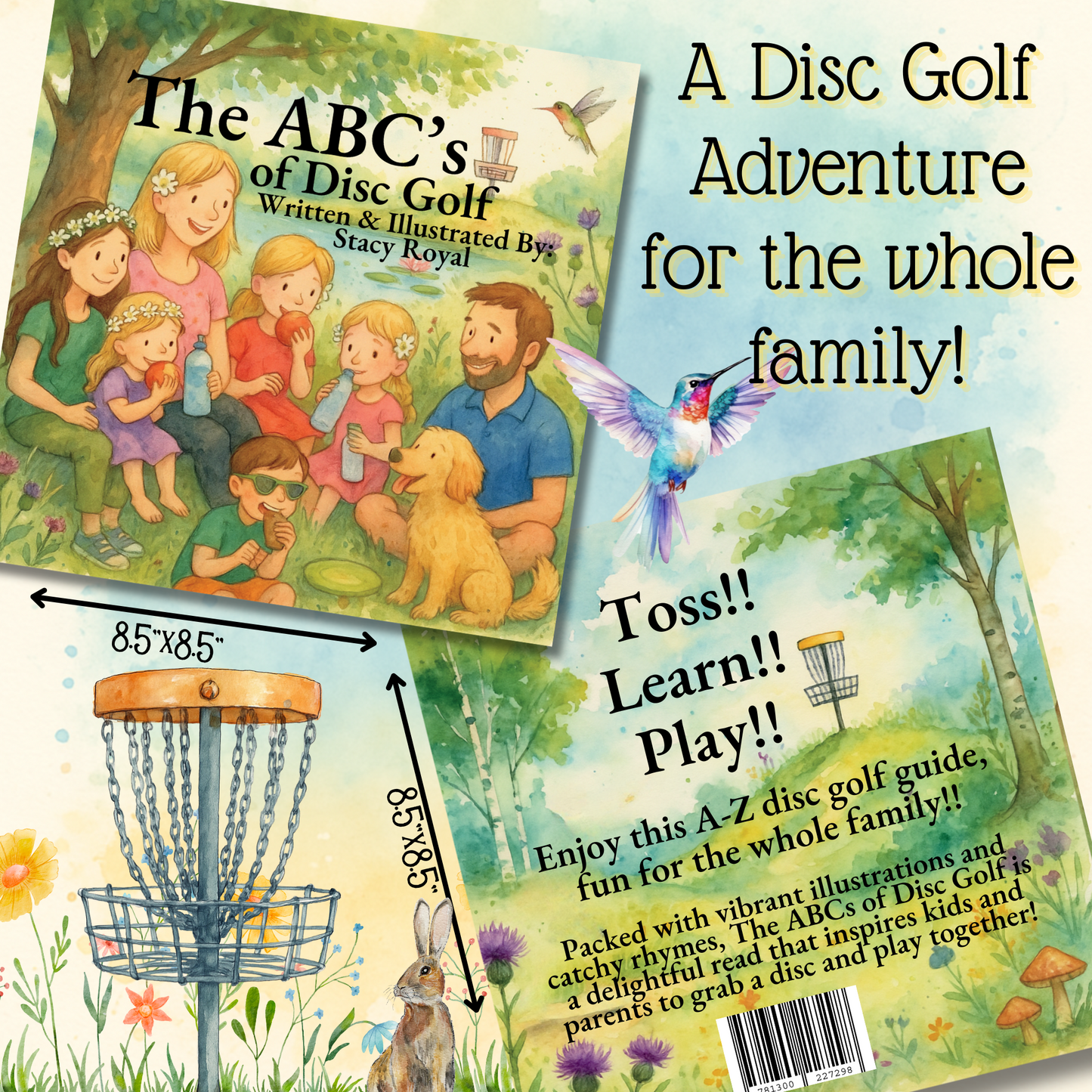 ABC's of Disc Golf - Stacy's First Published Book