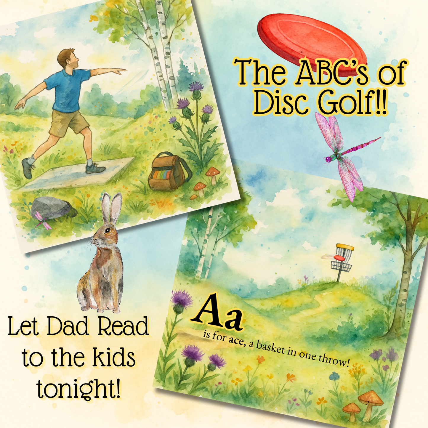 ABC's of Disc Golf - Stacy's First Published Book