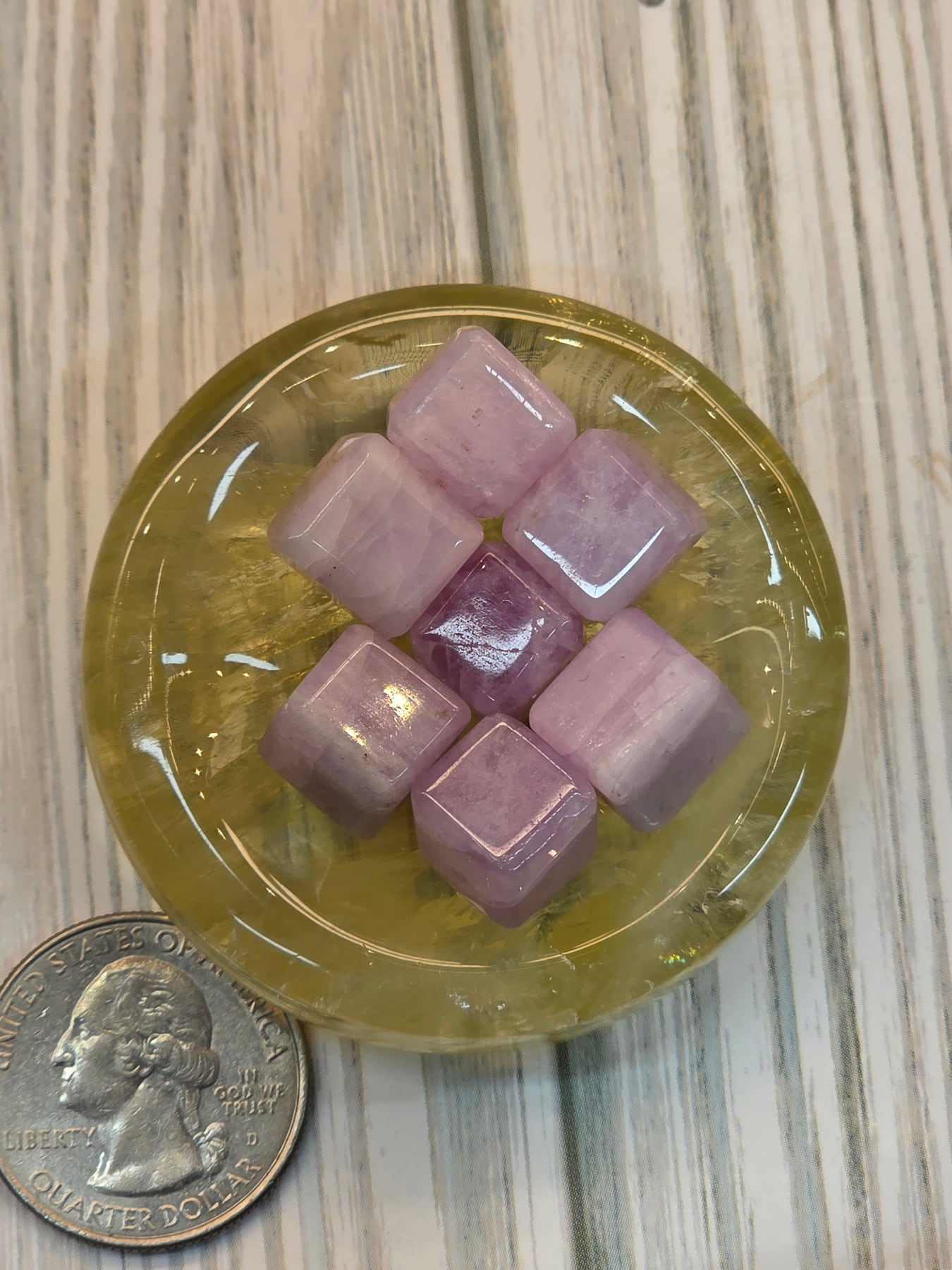 Kunzite Mini Cube