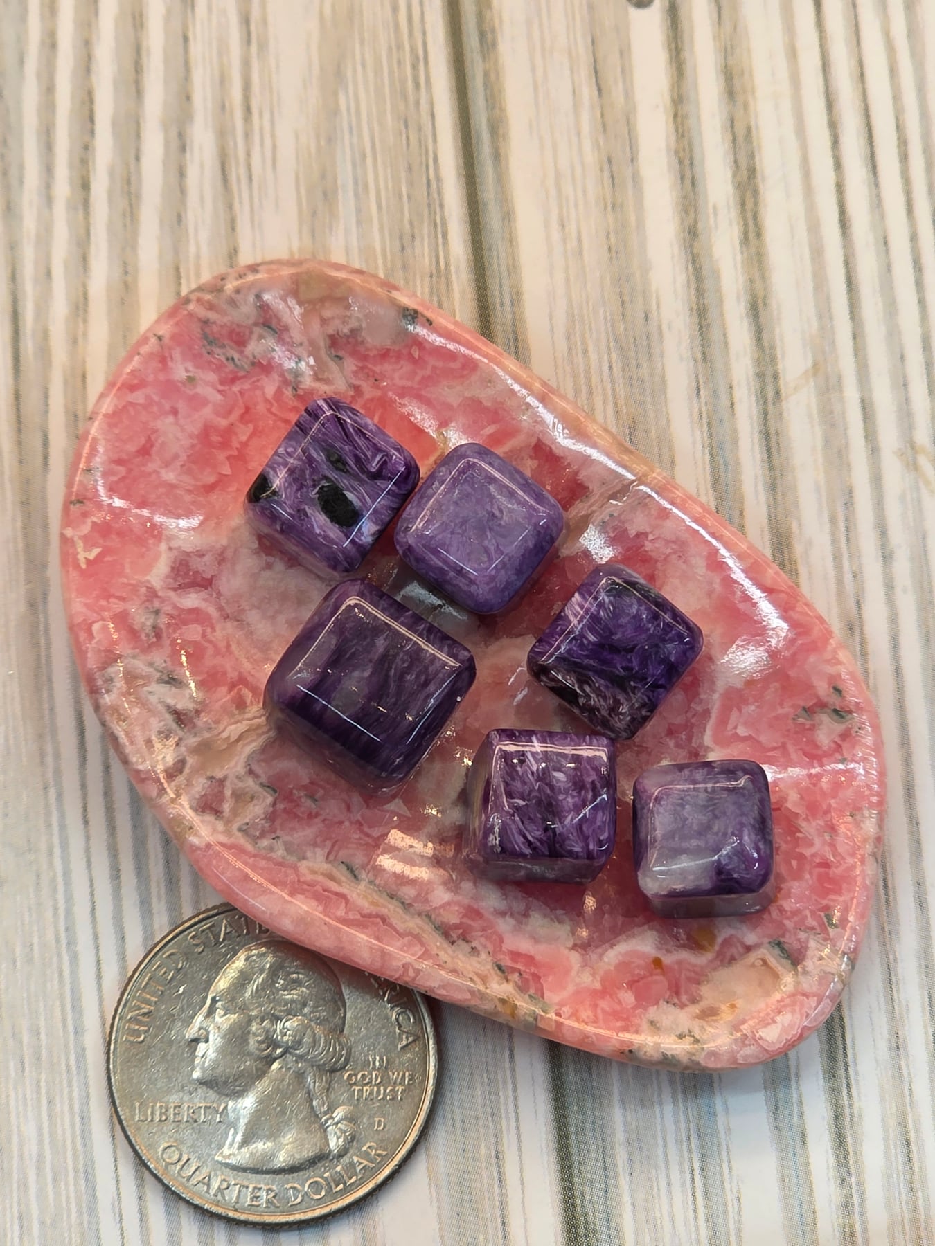 Charoite Mini Cube