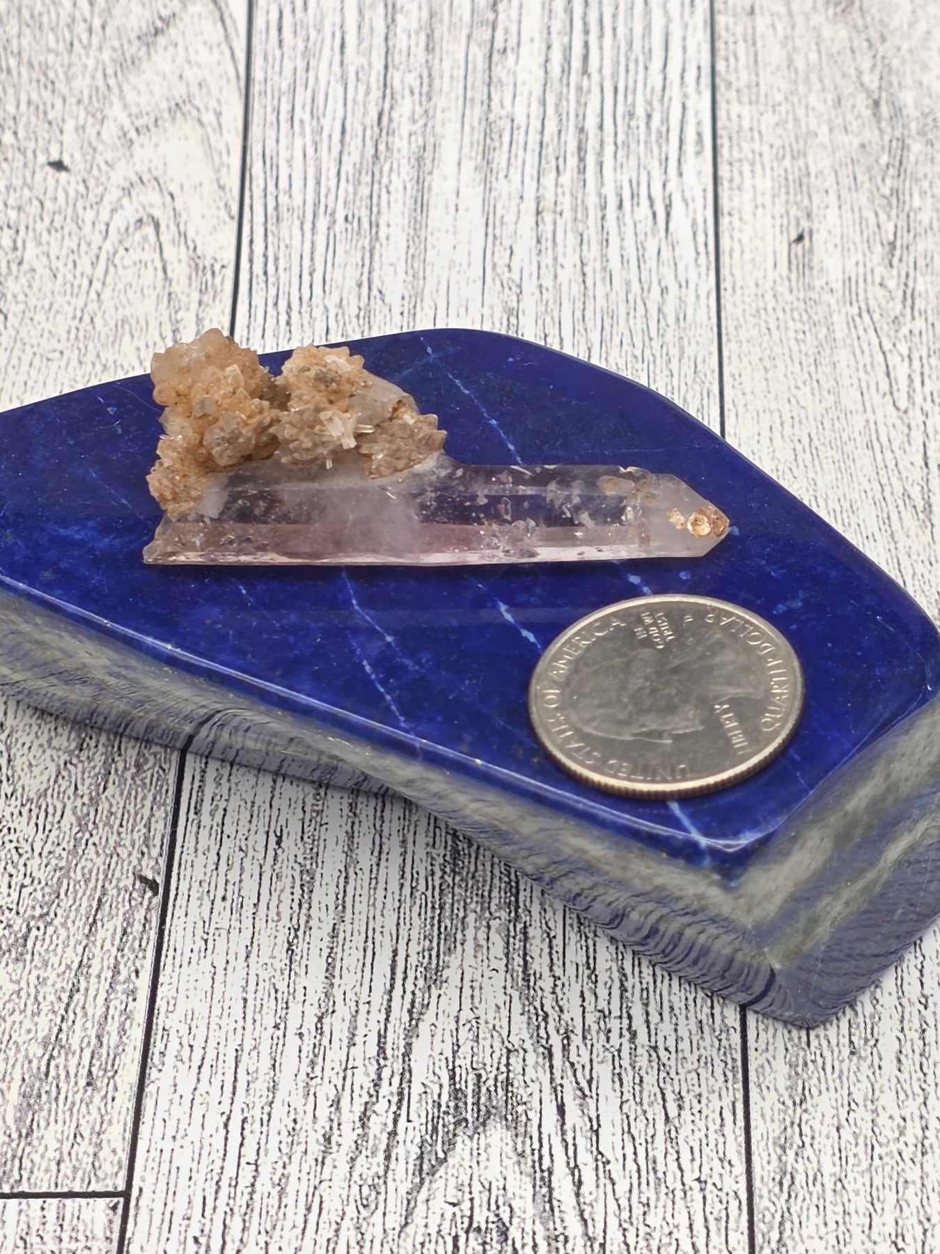 Kunzite Crystal Point