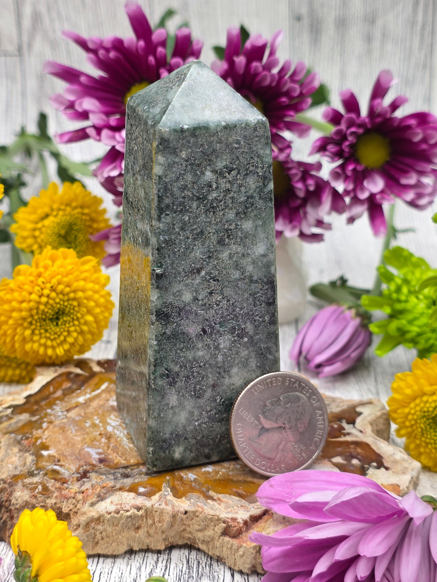 Green Kyanite Tower