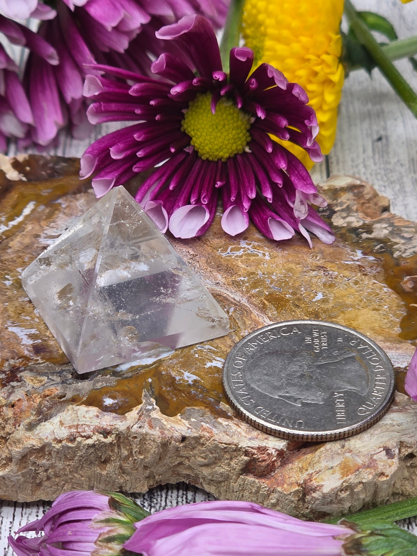 Clear Quartz Pyramid