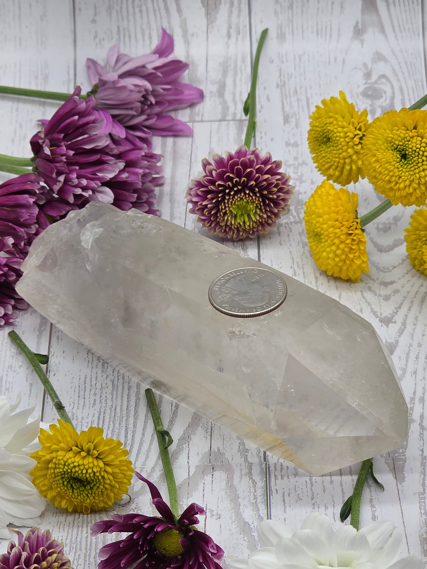 Large Lumurian Quartz Point
