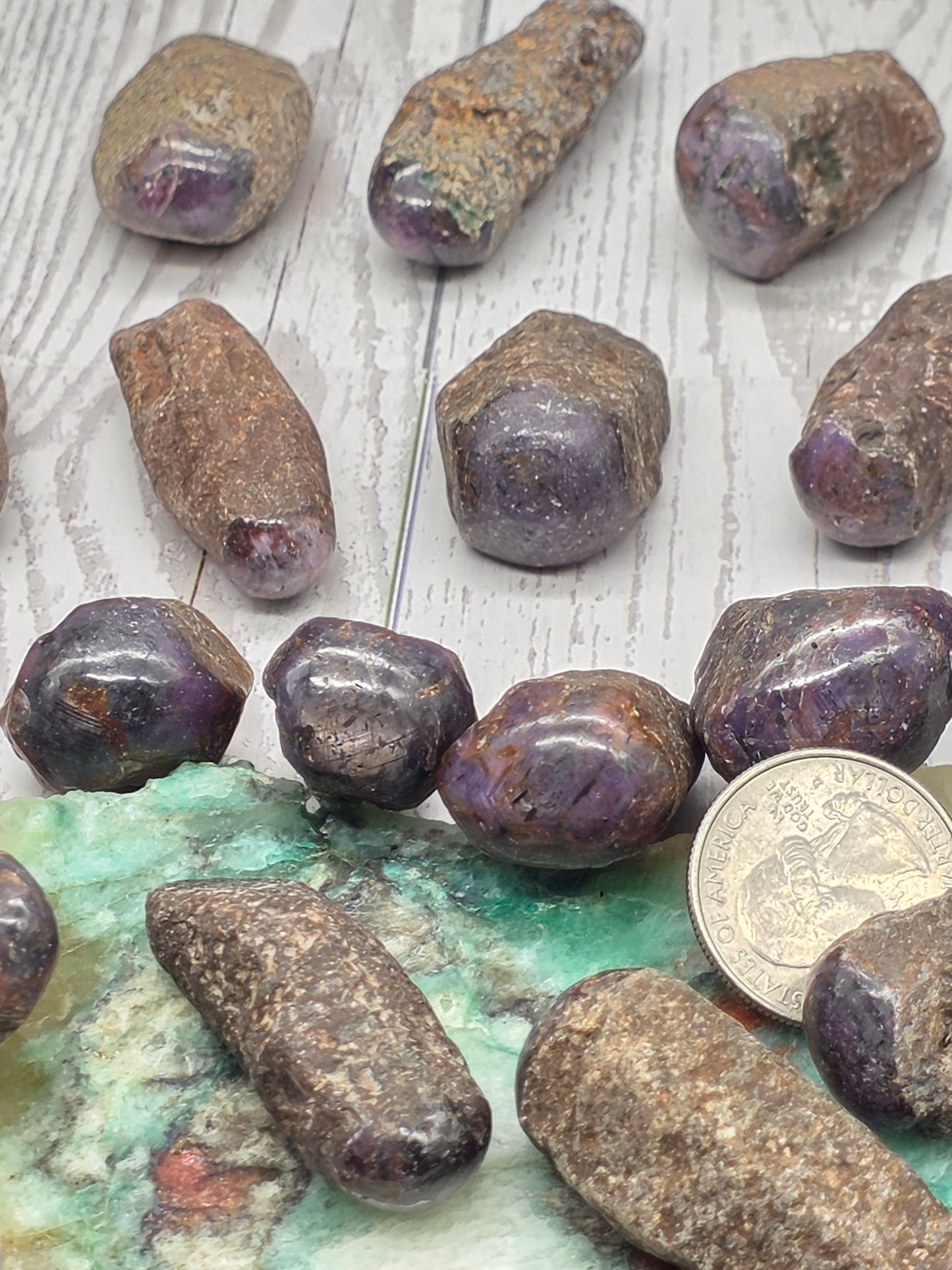 Raw Ruby Sapphire Specimens