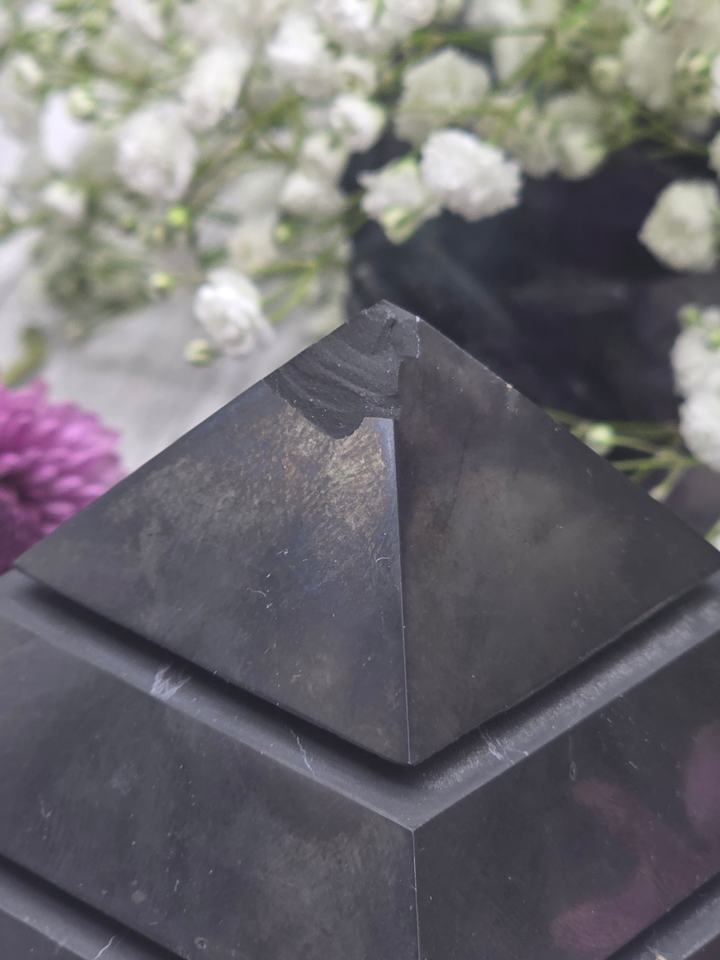 Shungite Pyramid - Wounded Warrior