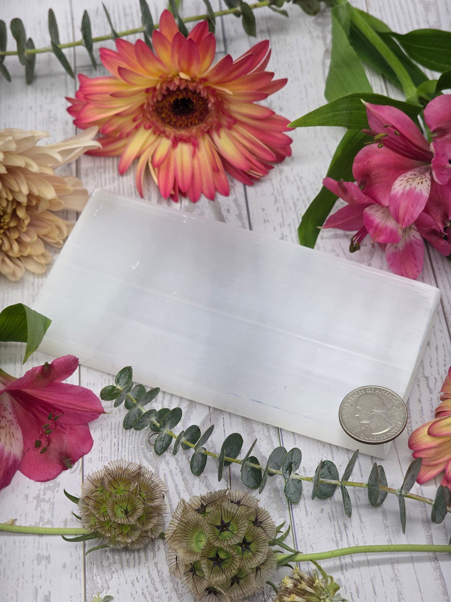 Rectangle Selenite Charging Plate