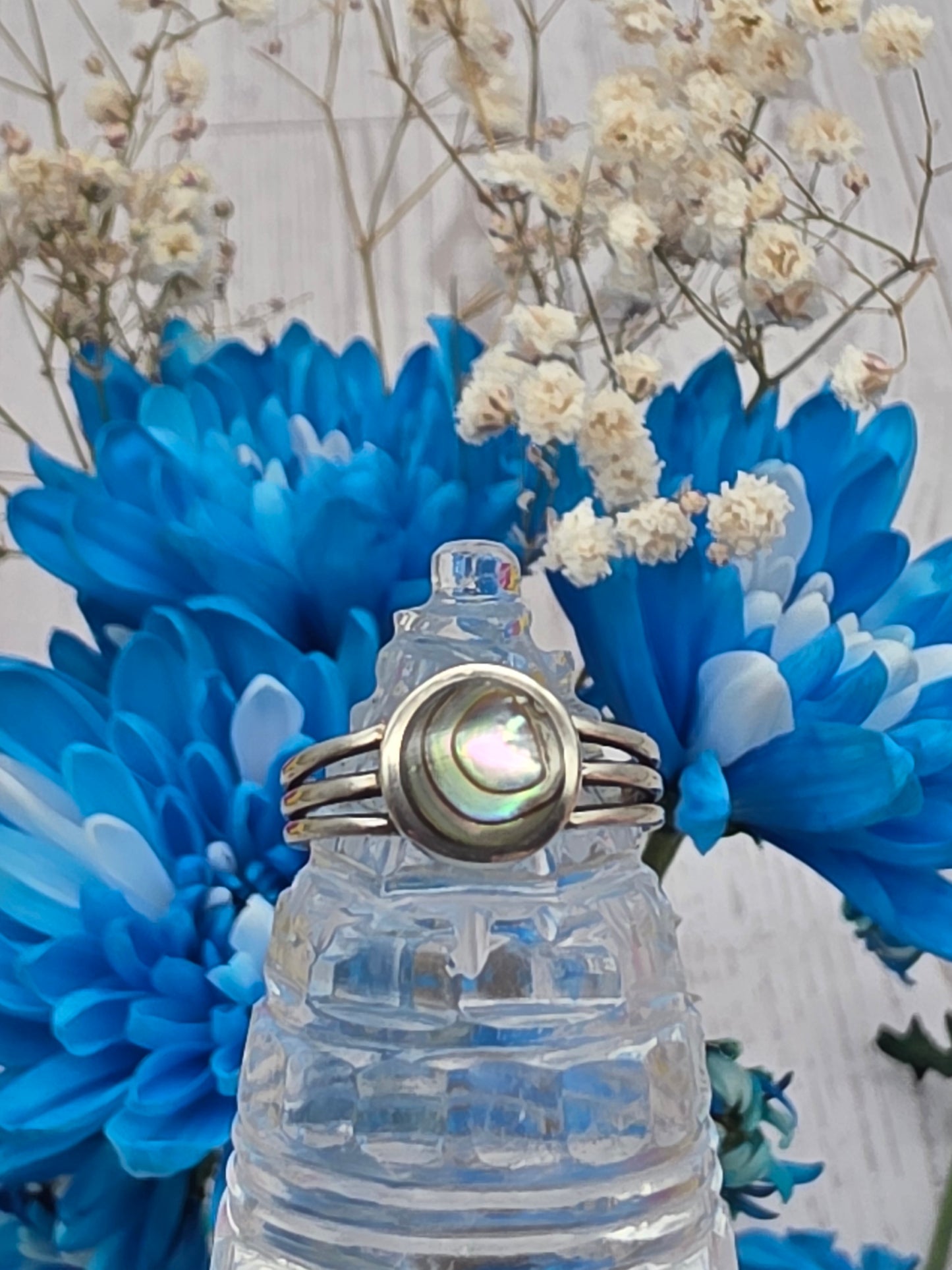 Abalone Shell Ring