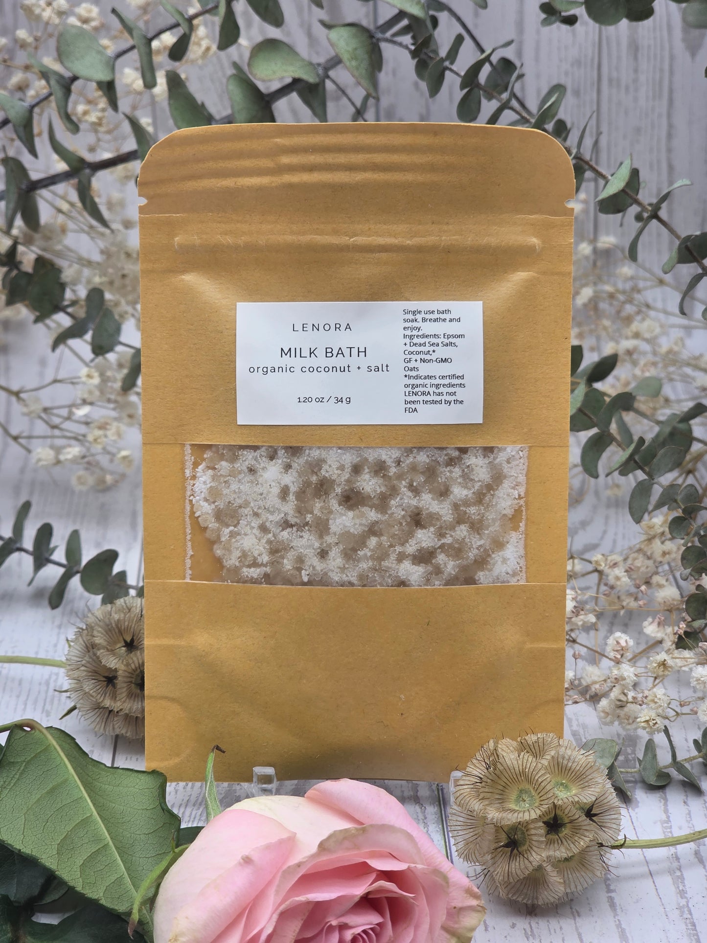 Organic Coconut Milk Bath