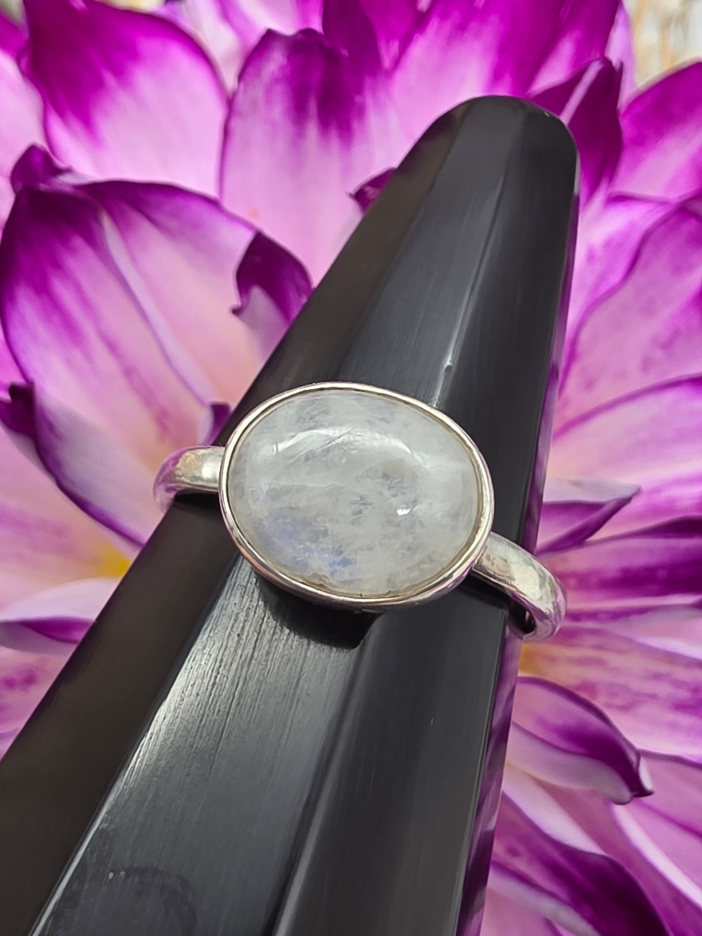 Oval Moonstone Ring