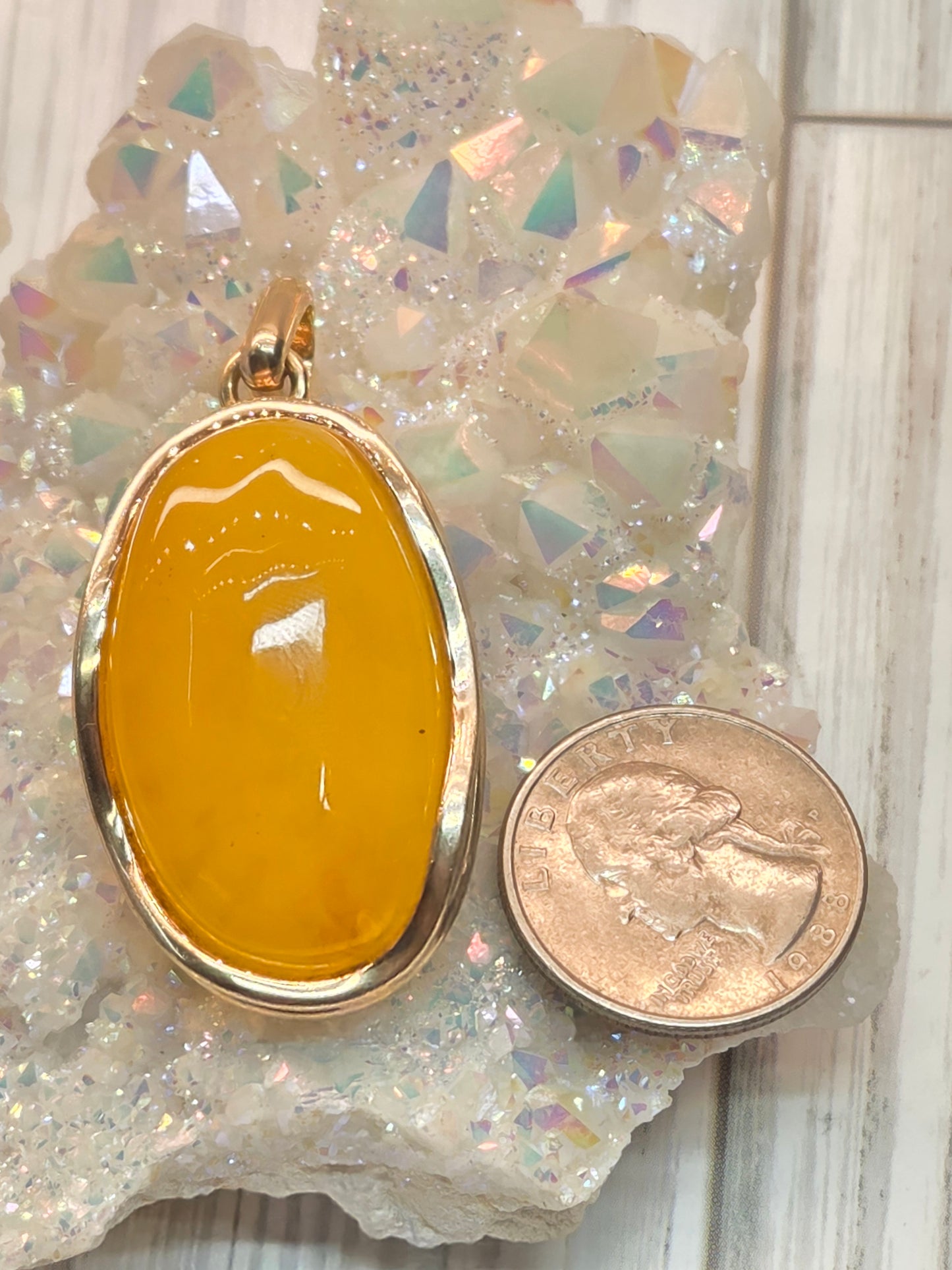 Royal Butter Amber Pendant