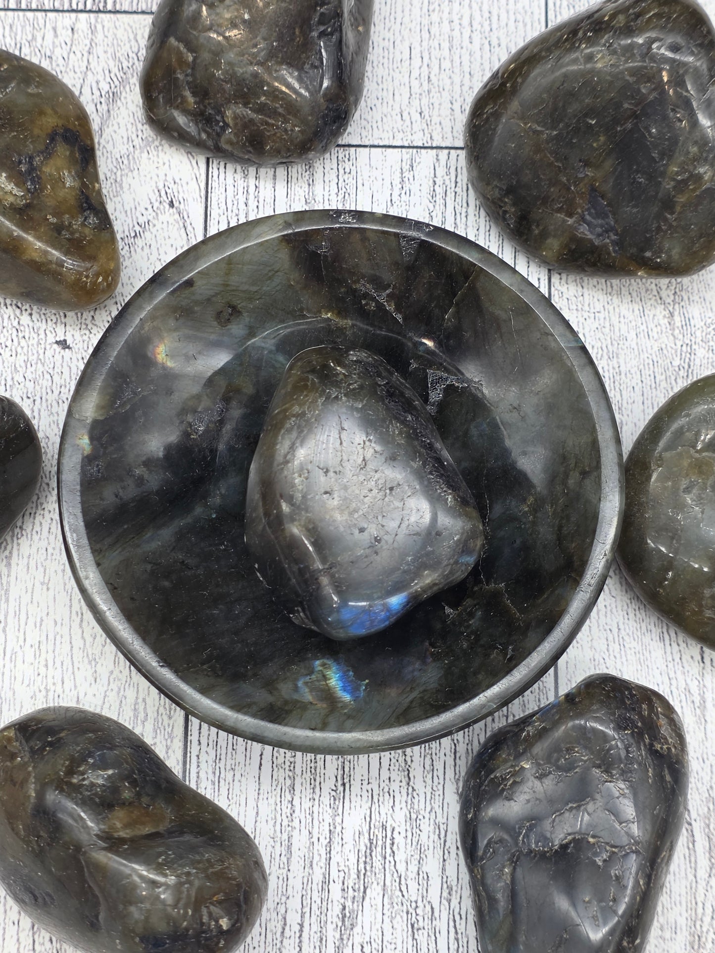 Labradorite Tumble - alternate view