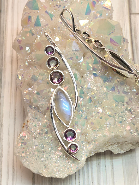 Elegant Marquis Sterling Sliver Pendant