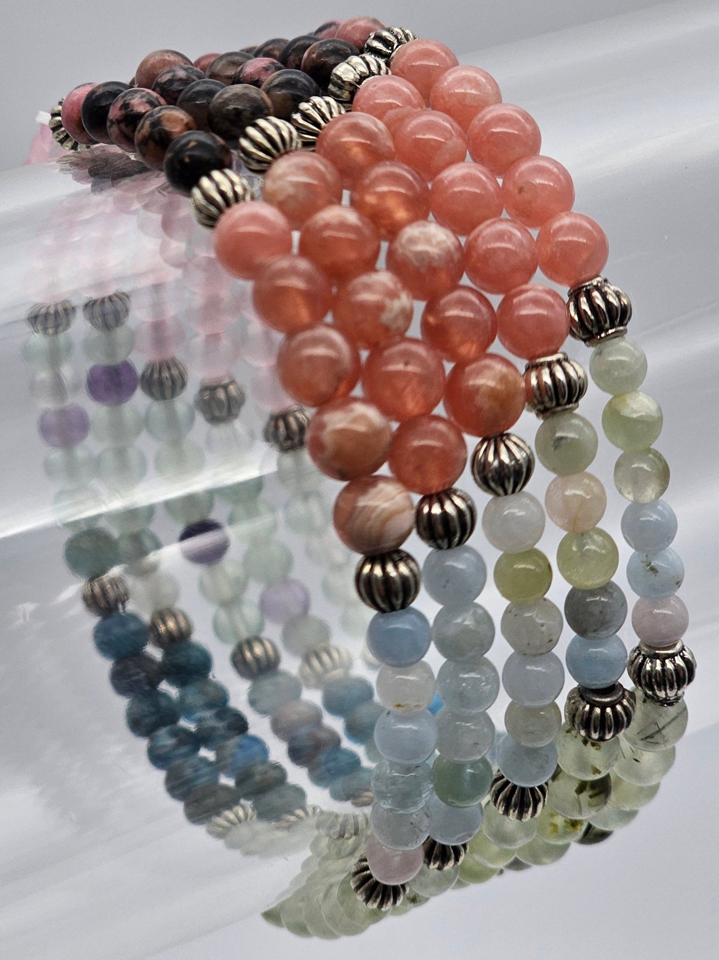 Self Love Royal Intention Gemstone Stretchy Bracelet
