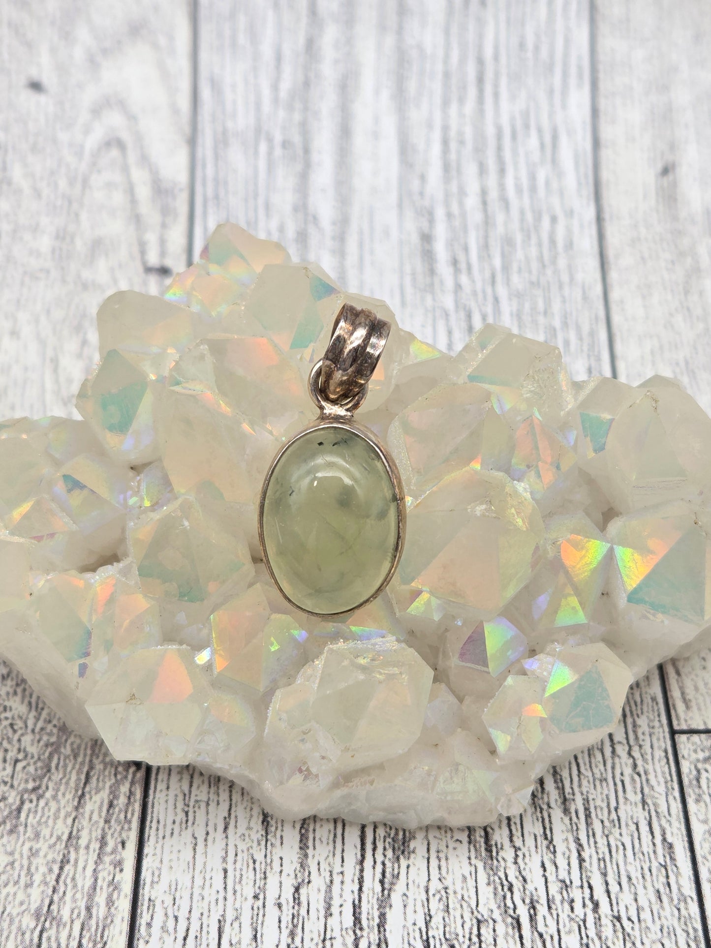 Prehnite Pendant