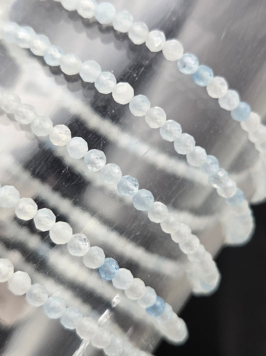 Aquamarine Stretchy Bracelet
