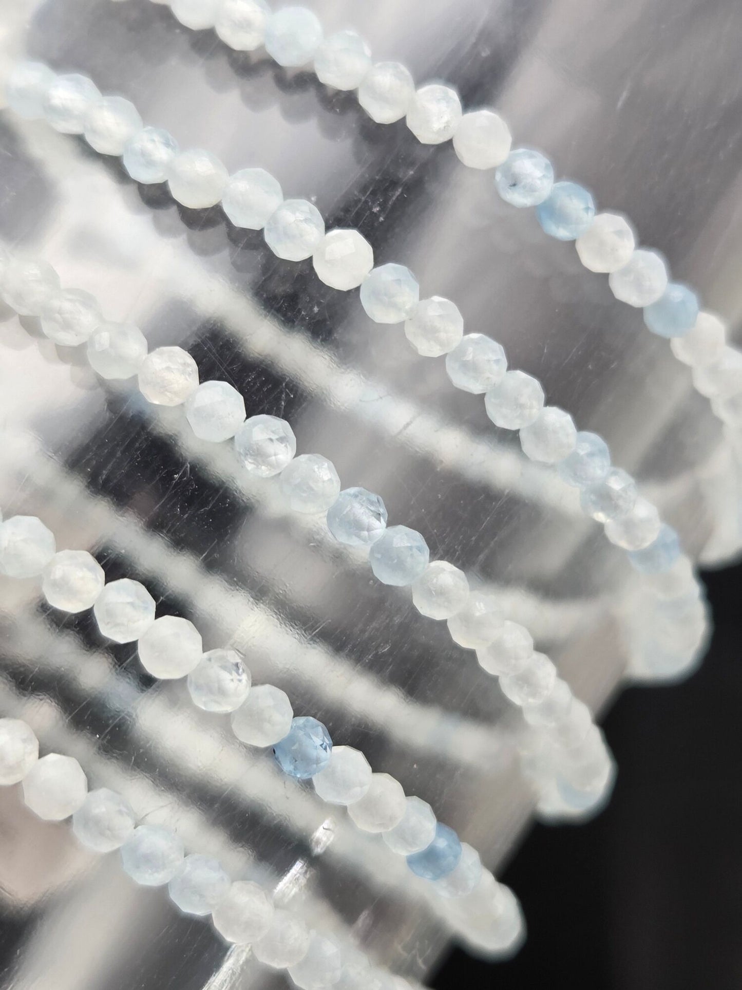 Aquamarine Stretchy Bracelet