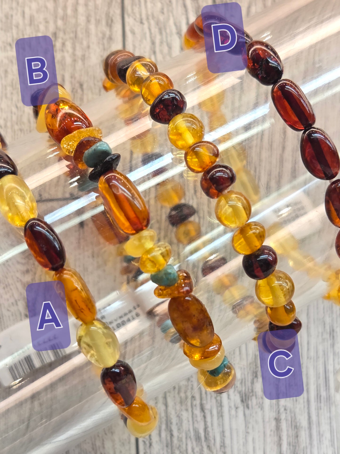 Amber Stretchy Bracelet