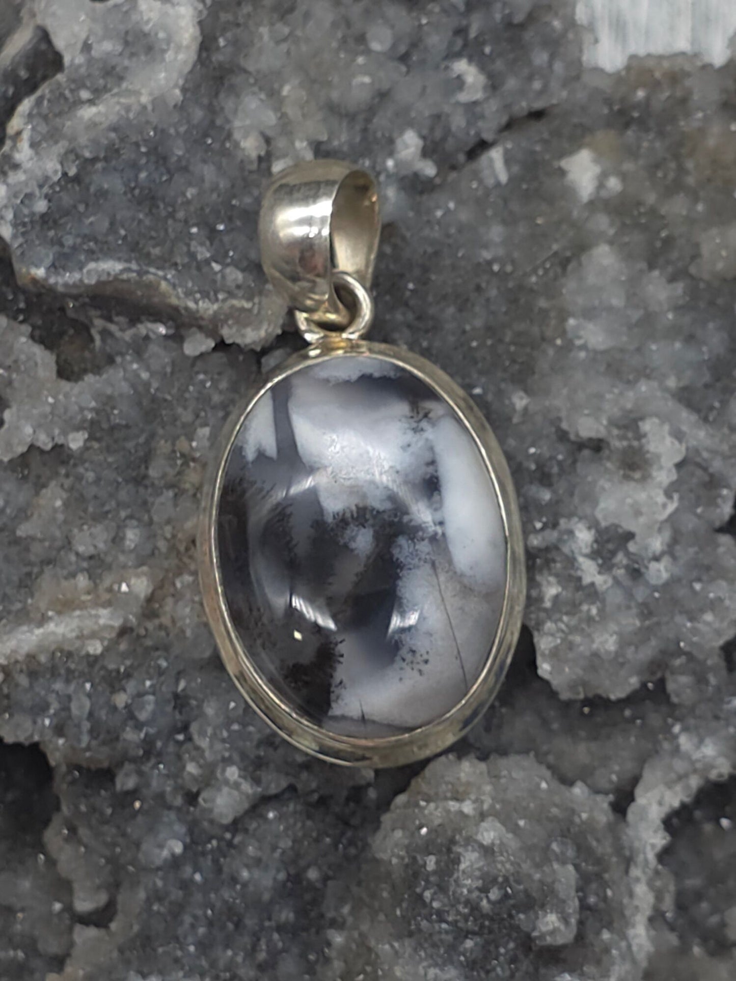 Dendritic Opal Pendant - image 5