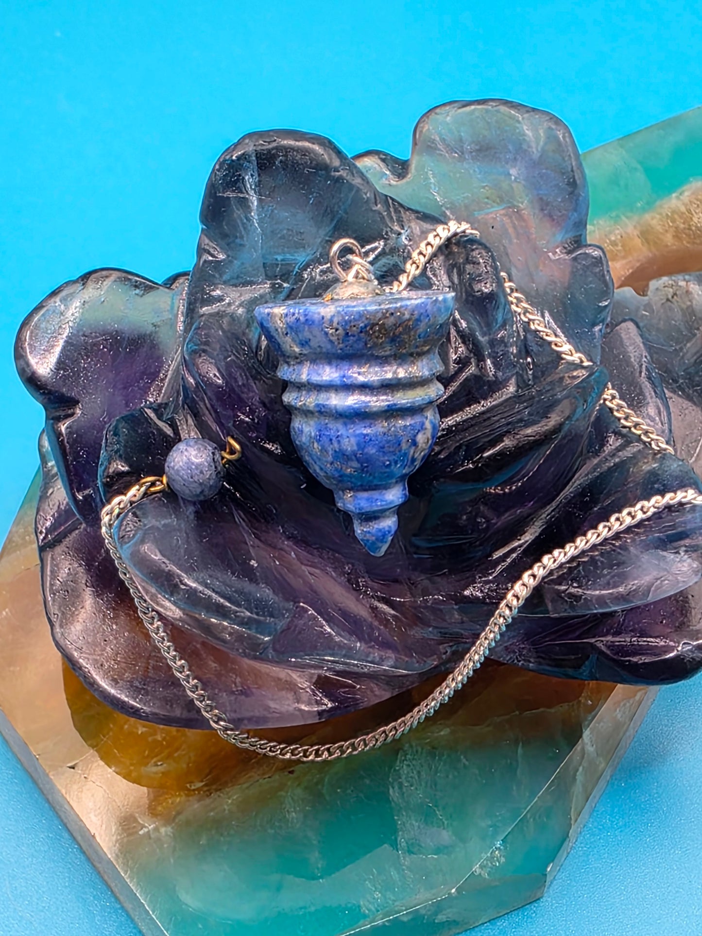 Lapis Lazuli Pendulum