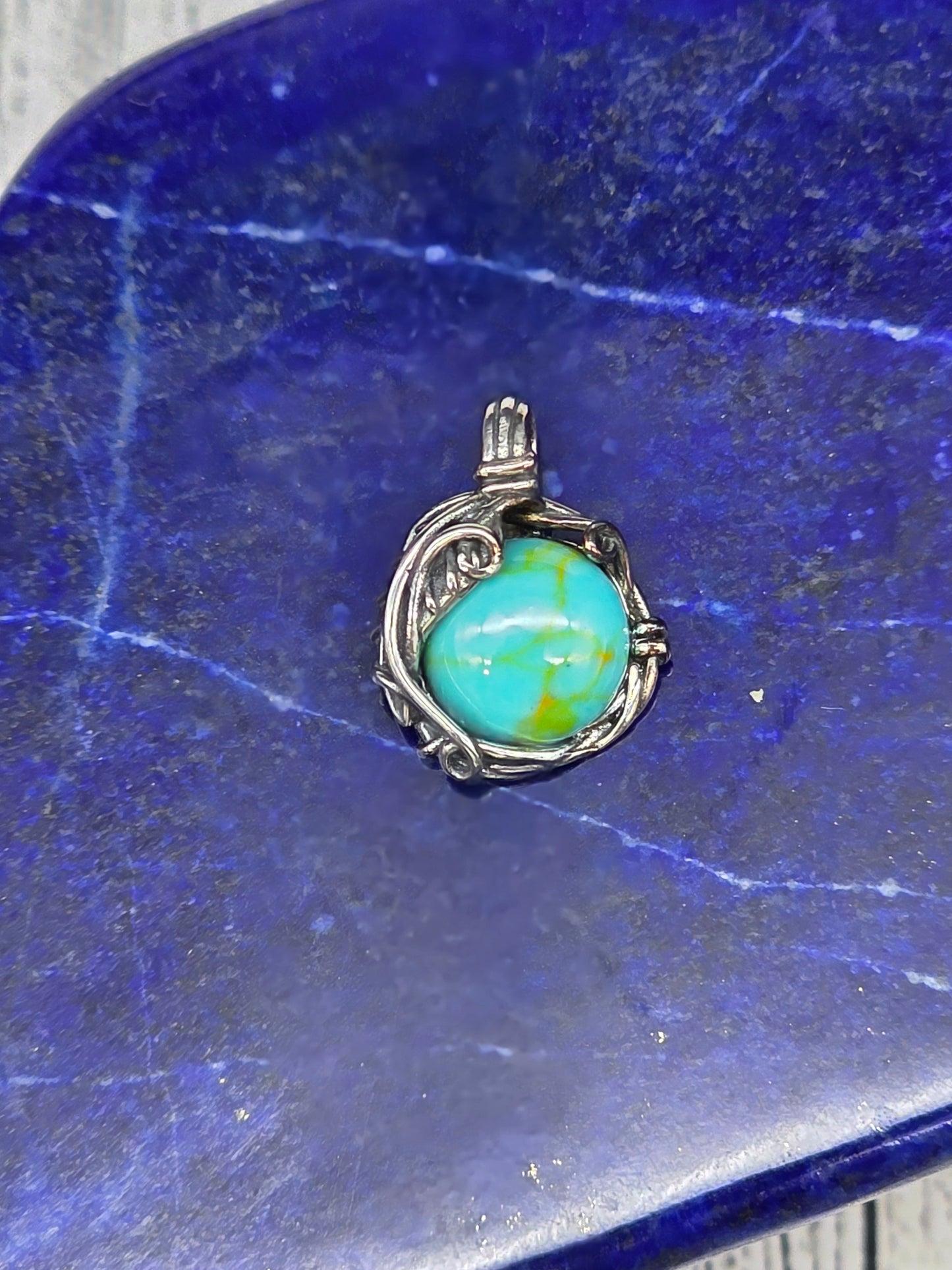 Dainty Turquoise Pendant