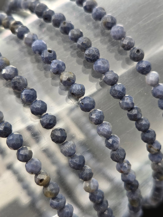 Blue Coral Stretchy Bracelet