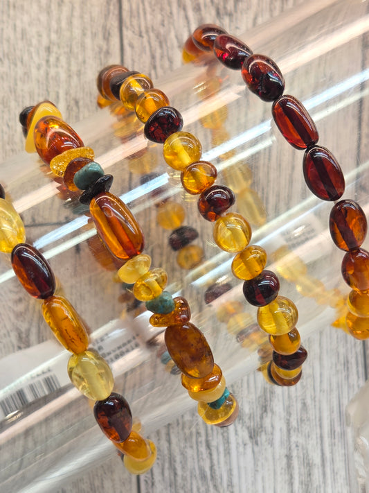 Amber Stretchy Bracelet