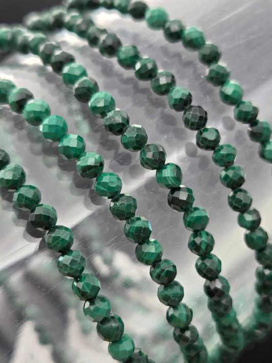 Malachite Stretchy Bracelet