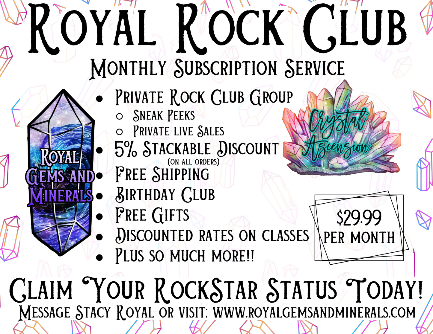 Royal Rock Club - Digital Subscription - Free Shipping