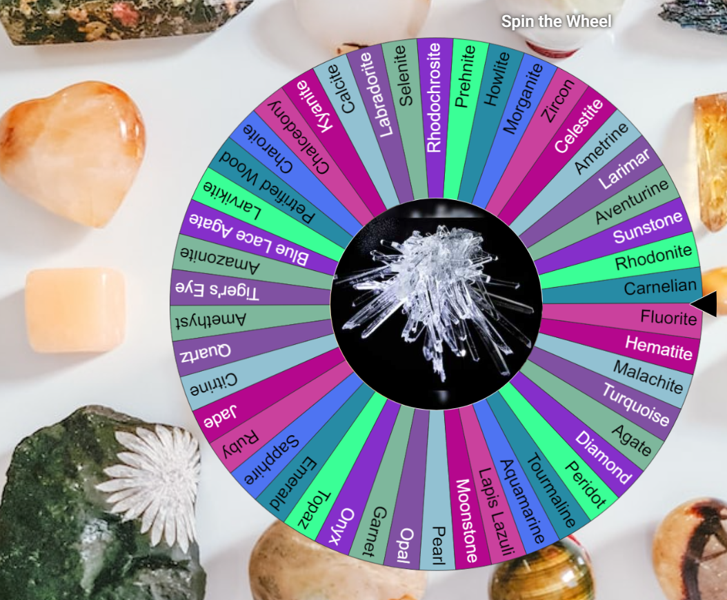 One Spin on the Wheel of Crystals - Details in Crystal Ascension