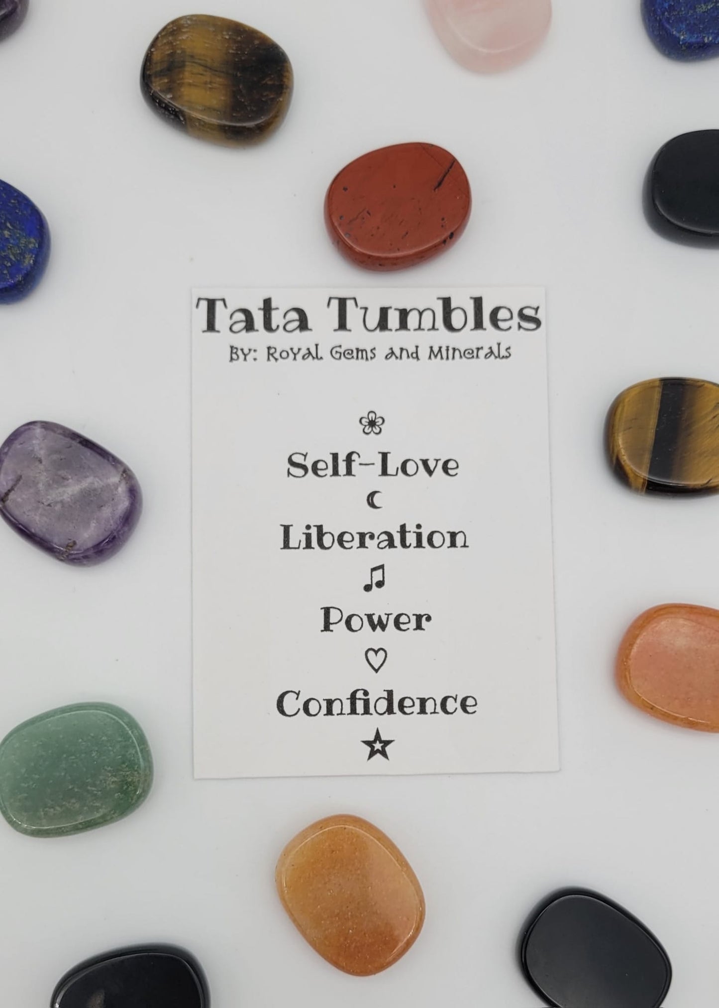 TaTa Tumble Crystal Sets - Custom Crystals to Wear in Your Bra