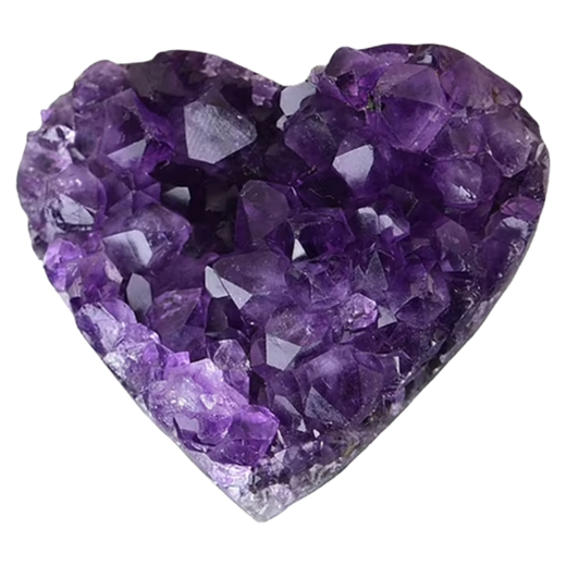 Crystal heart shape