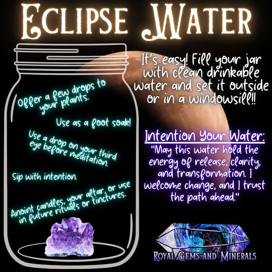 Moonlight in a Jar: Creating Eclipse Water During the March Full Moon