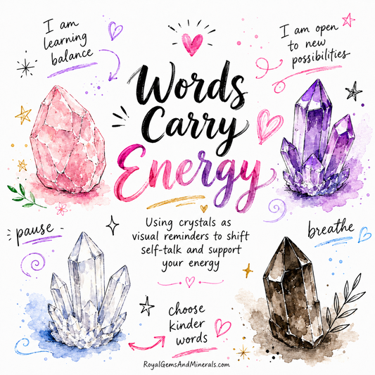 Words Carry Energy: How Crystals Can Help You Rewrite the Story You Tell Yourself