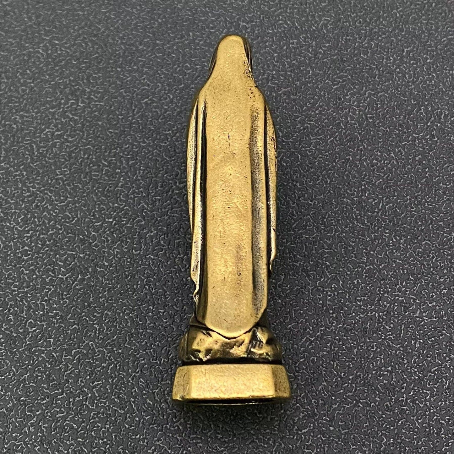 Brass Virgin Mary Statue