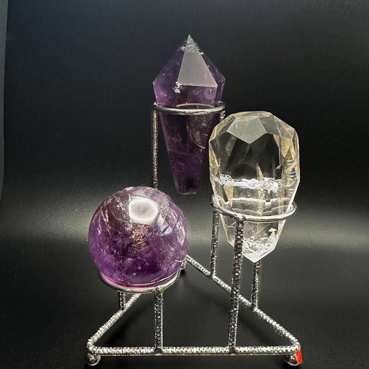 Triple Triangle Sphere Stand