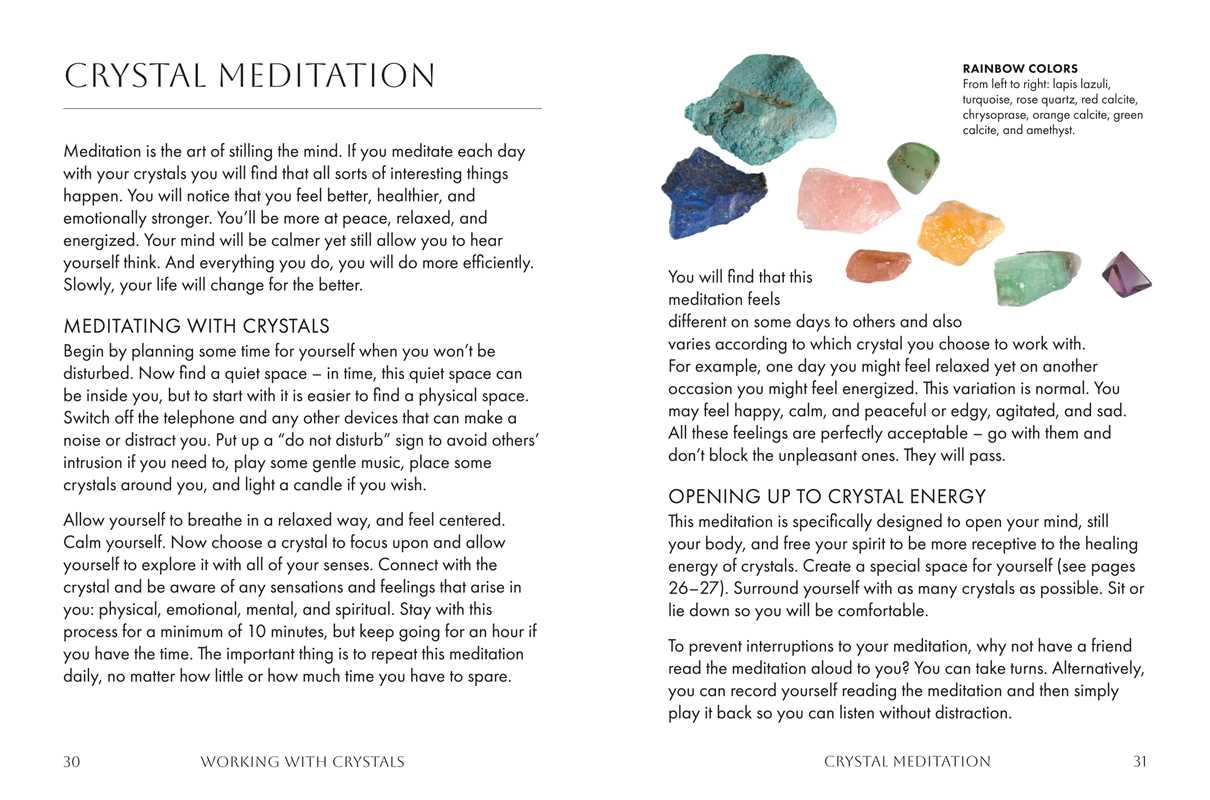 Pocket Crystal Healer Book
