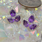Elegant three stone stirling studs  - Image 3