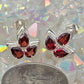 Elegant three stone stirling studs  - Image 4