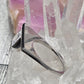 Modern Solitaire Silver Ring - Image 2